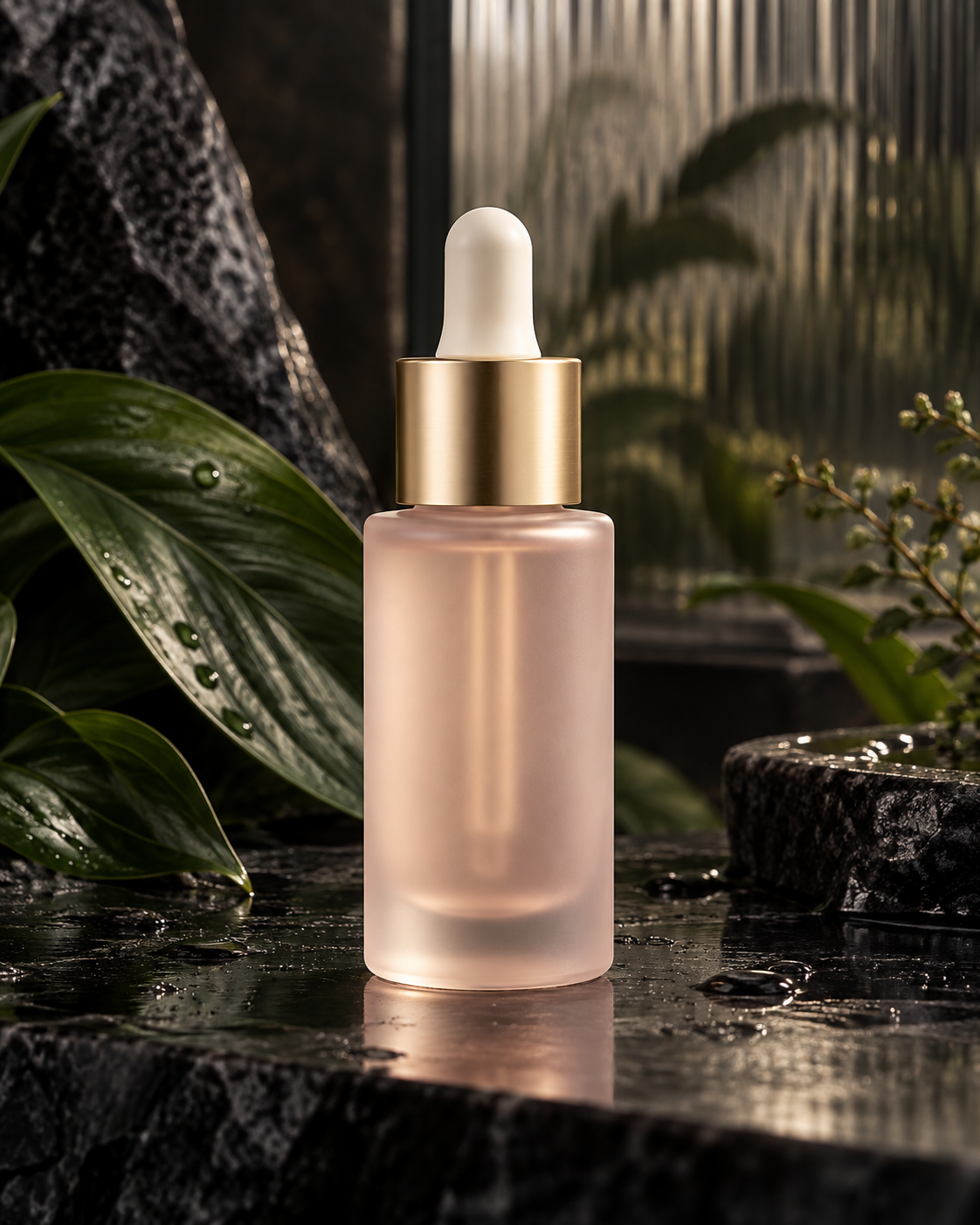 Demo skincare collection featuring Your Botanical Serum
